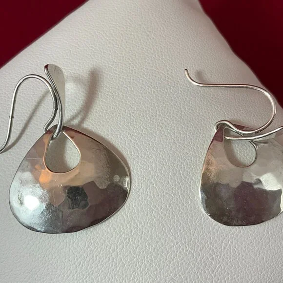 Ed Levin Sterling Silver Jamaica Earrings- Medium